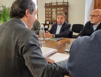 REUNIÓN CON EL MINISTRO PLANAS PARA ANALIZAR LOS EFECTOS DE LA DANA